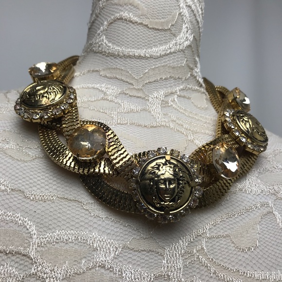Versace Jewelry - 🖤VERSACE🖤 gold plated Medusa Necklace